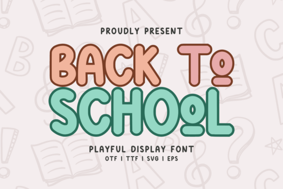 Back to School Regular Font: A Fun and Functional Choice for Creative Projects