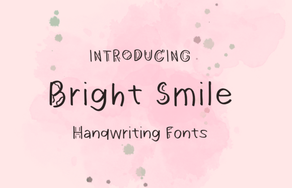 Bright Smile Font