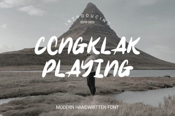 Congklak Playing Font: Sweet & Friendly Handwriting
