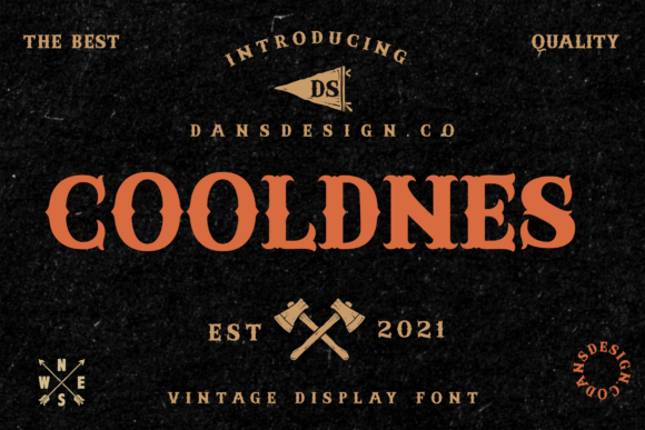 Cooldnes Font: A Vintage Blackletter Typeface That Elevates Authentic Design