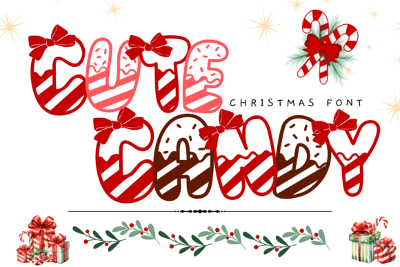 Cute Candy Font: The Festive Design Asset Redefining Warmth and Connection in Creative Work