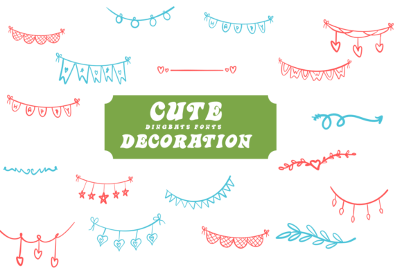 Cute Decoration Font: A Festive Tool for Creative Workflows