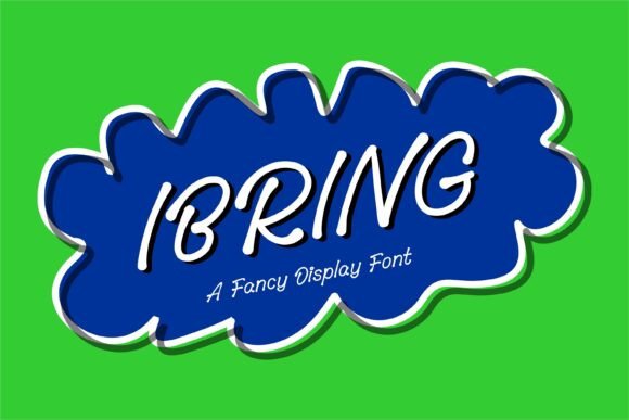 Ibring Font: A Friendly Handwritten ChoiceβUsed Right