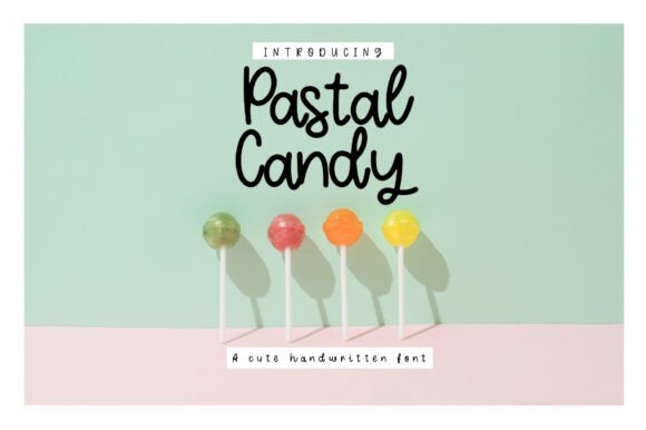 Pastal Candy Font: The Playful Script That Brings Joy to Every Design
