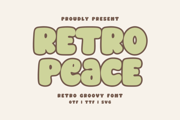 Retro Peace Regular Font: A Nostalgic Design Tool
