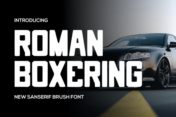 Roman Boxering Font