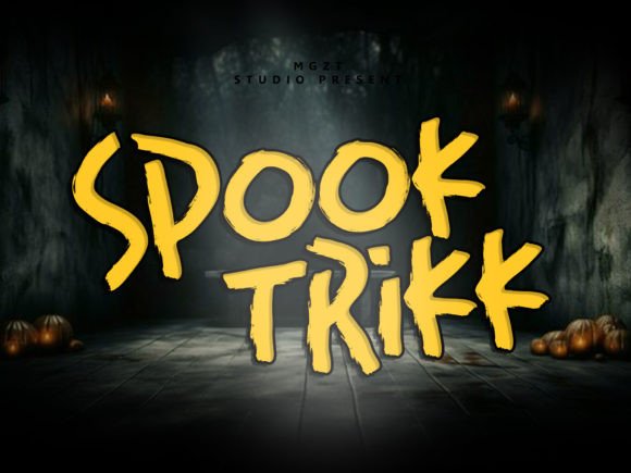 π» Spook Trikk Font: Where Playful Fright Meets Design Magic