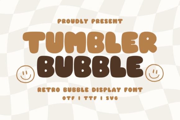 Tumbler Bubble Regular Font: A Playful Touch for Creative Projects