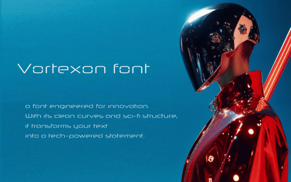 Vortexon Font: Redefining the Future of Typography